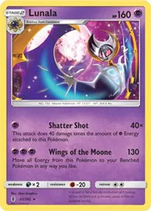 Lunala (Cracked Ice Holo) 061/145 (Deck Exclusives)