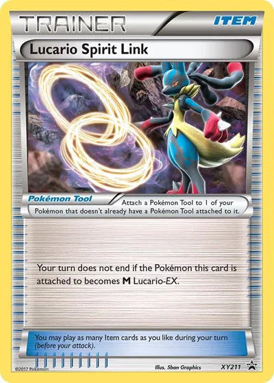 Lucario Spirit Link XY211 · Normal (XY Promos)