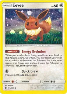 Eevee (Cosmos Holo) 101/149 (Miscellaneous Cards & Products)