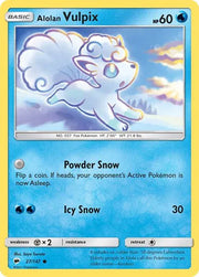Alolan Vulpix 27/147 ·  (Burning Shadows) by Saya Tsurata
