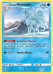 Alolan Ninetales 28/147 · Reverse Holofoil (Burning Shadows)