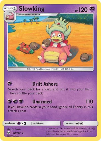 Slowking 48/147 · Normal (Burning Shadows)