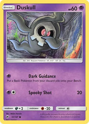 Duskull 51/147 · Normal (Burning Shadows)