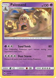 Palossand 62/147 · Holofoil (Burning Shadows)