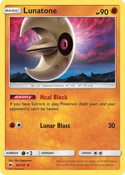 Lunatone 68/147 · Normal (Burning Shadows)