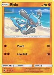 Riolu 70/147 · Normal (Burning Shadows)