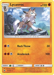 Lycanroc (76) 76/147 · Normal (Burning Shadows)
