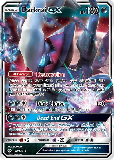 Darkrai GX 88/147 - Burning Shadows