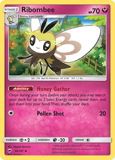 Ribombee 96/147 ·  (Burning Shadows) by Megumi