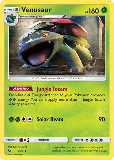 Venusaur 3 · Normal (Shining Legends)