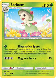Breloom 5 · Reverse Holofoil (Shining Legends)