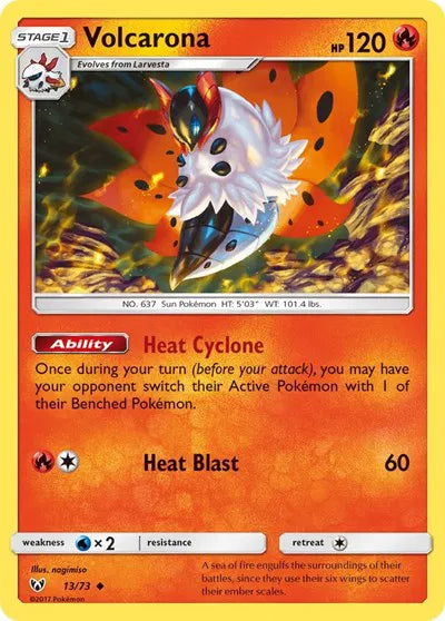 Volcarona 13 · Normal (Shining Legends)