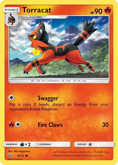Torracat 16 · Normal (Shining Legends)