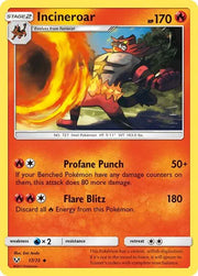 Incineroar 17 · Normal (Shining Legends)
