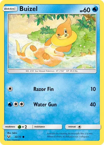 Buizel 22 · Normal (Shining Legends)
