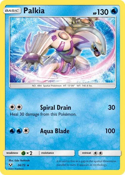 Palkia 24 · Holofoil (Shining Legends)