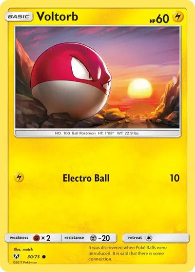 Voltorb 30 · Normal (Shining Legends)