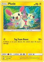Plusle 33 · Normal (Shining Legends)