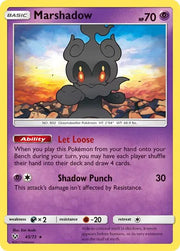 Marshadow 45 · Holofoil (Shining Legends)