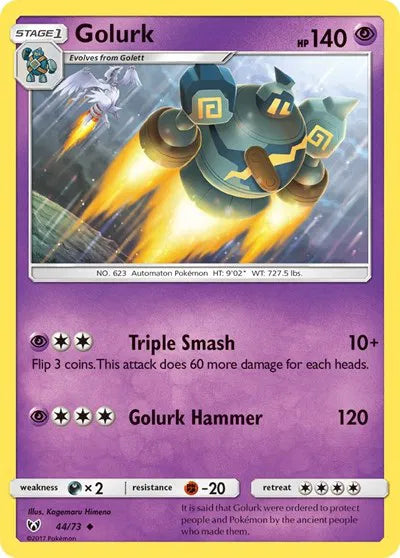 Golurk 44 · Normal (Shining Legends)