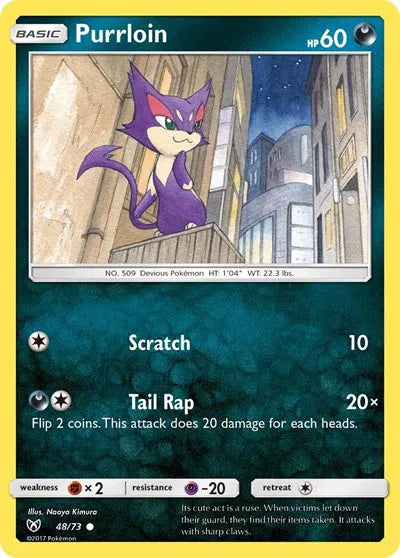 Purrloin 48 · Normal (Shining Legends)