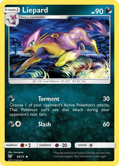 Liepard 49 · Normal (Shining Legends)