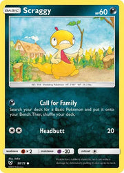 Scraggy 50 · Normal (Shining Legends)