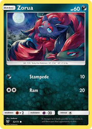 Zorua Shining Legends Common 52