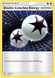 Double Colorless Energy 69 · Reverse Holofoil (Shining Legends)