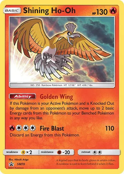Shining Ho-oh SM70 · Holofoil (Sun & Moon Promo)