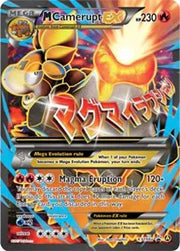 M Camerupt EX XY198a (Alternate Art Promos)