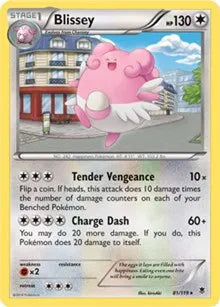 Blissey (Cosmos Holo) 081/119 (Miscellaneous Cards & Products)