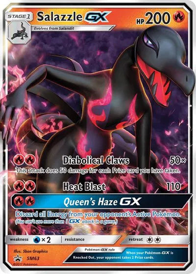 Salazzle GX SM63 (Sun & Moon Promo)
