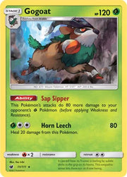 Gogoat 11/111 · Reverse Holofoil (Crimson Invasion)