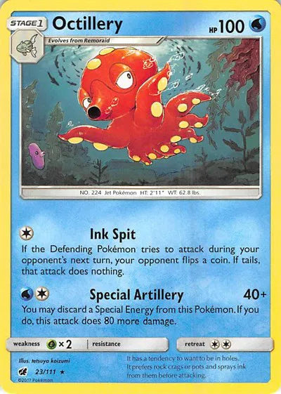 Octillery 23/111 · (Crimson Invasion)
