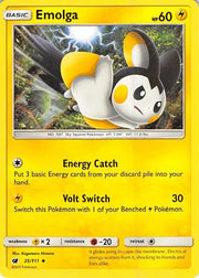 Emolga 35/111 · Reverse Holofoil (Crimson Invasion)