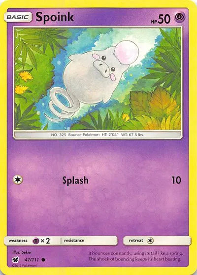 Spoink 41/111 ·  (Crimson Invasion)