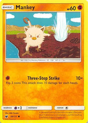 Mankey 50/111 · Normal (Crimson Invasion)