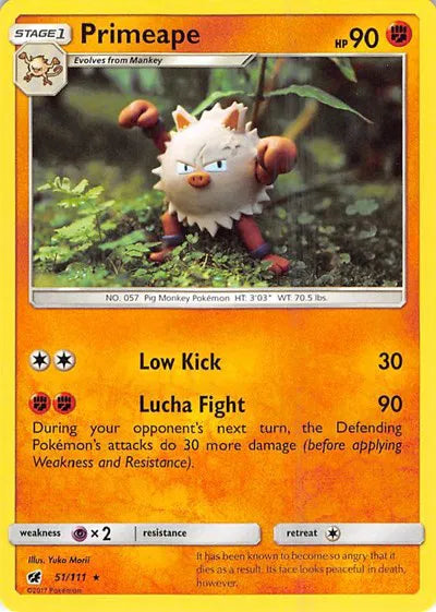 Primeape 51/111 · Normal (Crimson Invasion)