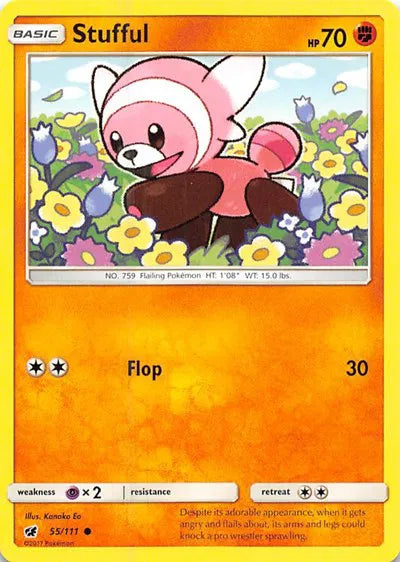 Stufful 55/111 · (Crimson Invasion) by  Kanako