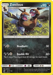 Zweilous 61/111 · Reverse Holofoil (Crimson Invasion)