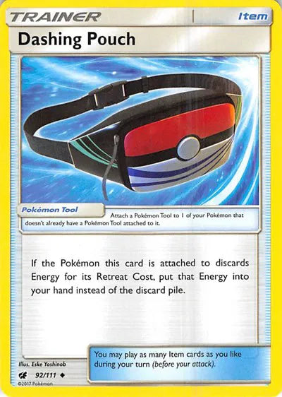 Dashing Pouch 92/111 · Normal (Crimson Invasion)
