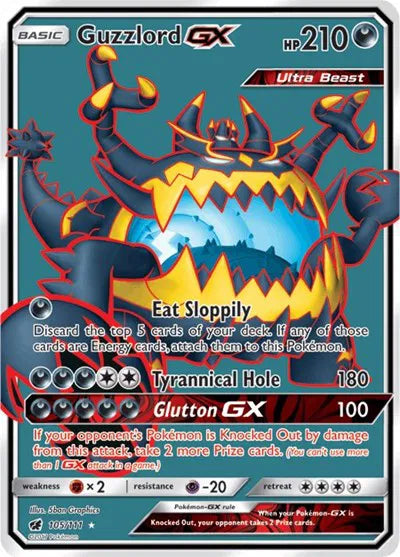Guzzlord GX (Full Art) 105/111 (Crimson Invasion)