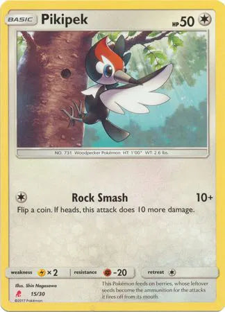Pikipek 15 (SM Trainer Kit: Lycanroc & Alolan Raichu)
