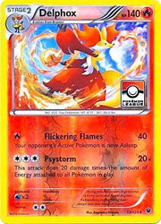 Delphox (League Promo) 013/124 · Reverse Holofoil (League & Championship Cards)