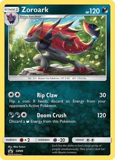 Zoroark SM89 (Sun & Moon Promo)