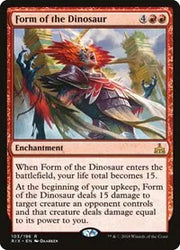 Form of the Dinosaur 103 · Normal (Rivals of Ixalan)