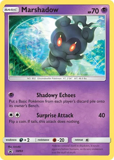 Marshadow SM93 (Sun & Moon Promo) FRENCH