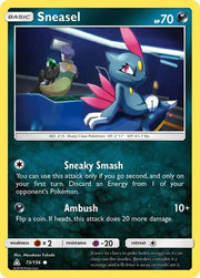 Sneasel 73/156 · Normal (Ultra Prism)