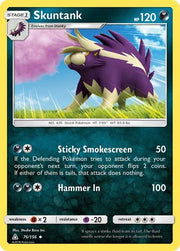 Skuntank 76/156 · Reverse Holofoil (Ultra Prism)
